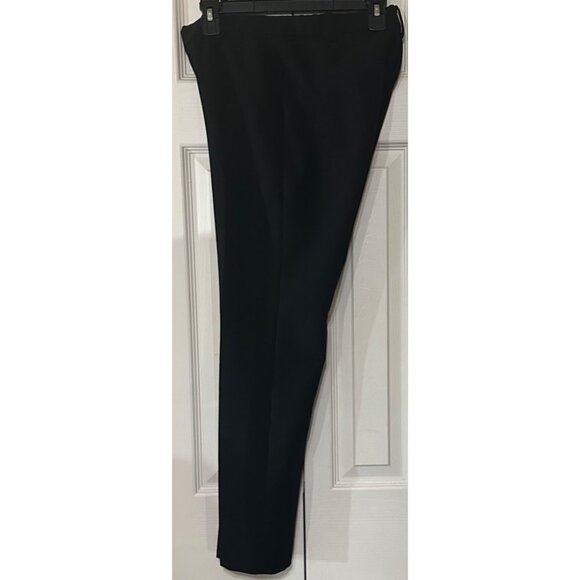 Women's TALBOTS Petite Cambridge Stretch Black Pants Polyester Blend Size 2P - Picture 3 of 15